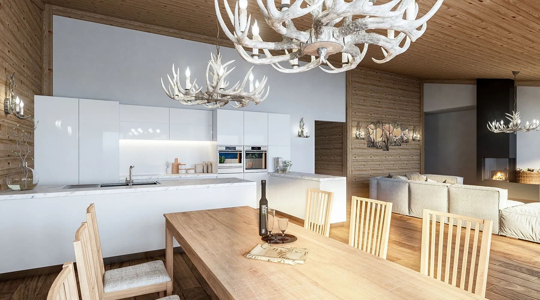 Innenvisualisierung Loft